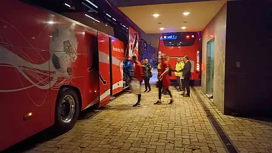 A Milli Takım yola çıktı