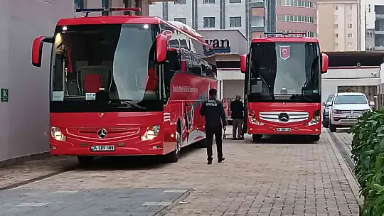 A Milli Takım yola çıktı