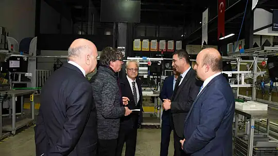 AB Türkiye Delegasyonu heyetinden Model Fabrika'ya ziyaret