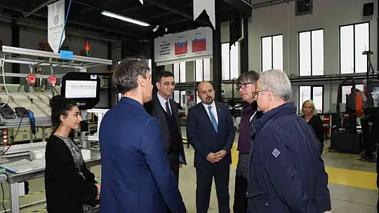 AB Türkiye Delegasyonu heyetinden Model Fabrika'ya ziyaret