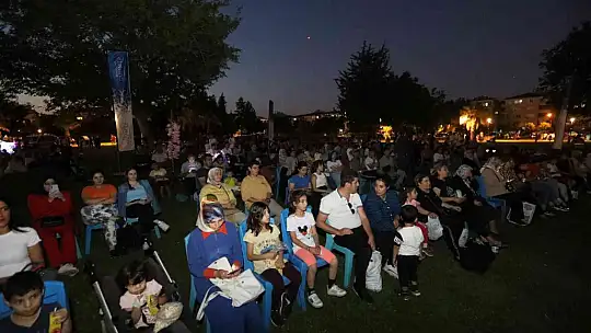 Açık havada sinema keyfi