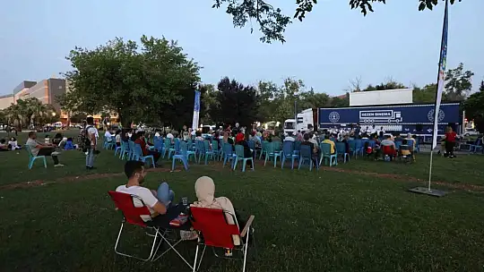 Açık havada sinema keyfi