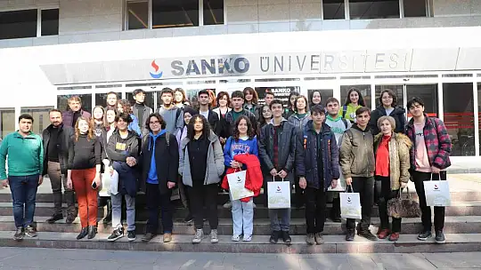 Aday öğrencilerden SANKO Üniversitesi'ni gezdi