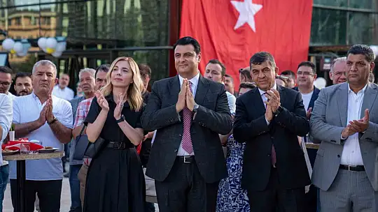 Agro park'ın açılışını Başkan Yılmaz ile Fadıloğlu birlikte yaptı