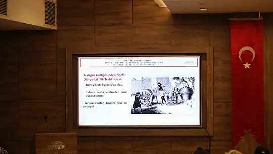 Ailelere trafik ve ilk yardım eğitimi