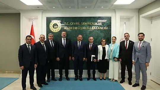 AK Parti Gaziantep heyetinden Ankara'da Bakanlarla görüştü
