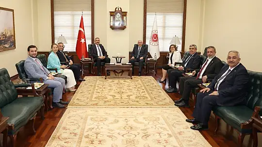 AK Parti Gaziantep heyetinden Ankara'da Bakanlarla görüştü