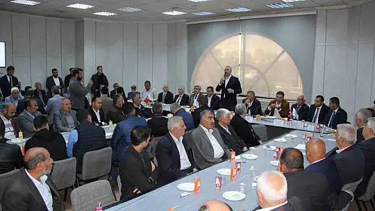 AK Parti Gaziantep Milletvekili adaylarından GTB'de önerileri dinledi