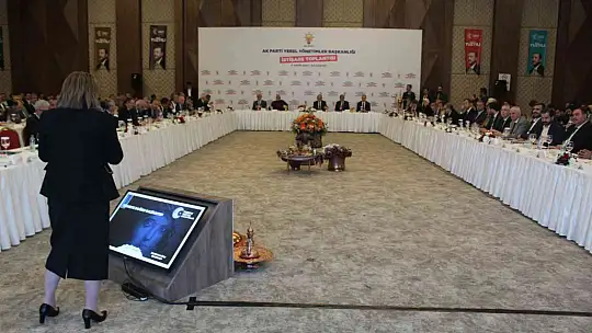 AK Partili Belediye Başkanları İstişare Toplantısı Gaziantep'te yapıldı