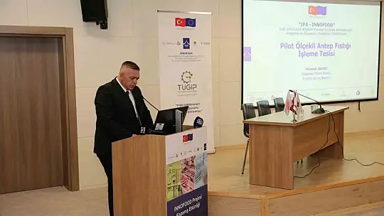 Akıncı, INNOFOOD projesi kapanış toplantısında konuştu