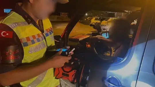 Alkollü sürücü denetiminde 89 sürücüye 151 bin TL idari para cezası