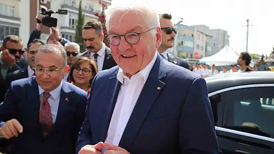 Almanya Cumhurbaşkanı Frank-Walter Steinmeier Gaziantep'te