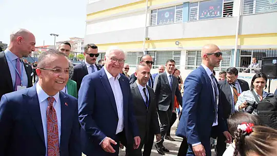 Almanya Cumhurbaşkanı Frank-Walter Steinmeier Gaziantep'te