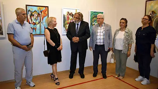 Amazon Kadınlar Resim Sergisi SANKO Sanat Galerisi'nde