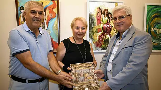 Amazon Kadınlar Resim Sergisi SANKO Sanat Galerisi'nde