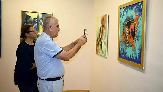 Amazon Kadınlar Resim Sergisi SANKO Sanat Galerisi'nde
