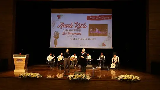 Analı kızlı ses yarışması ödül töreni düzenlendi