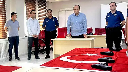 Araban'a atanan polisler yemin ederek göreve başladı