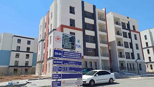 Araban'da 1. etap deprem konutlarının anahtar teslimi yapılıyor