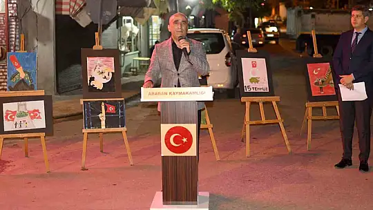 Araban'da 15 Temmuz etkinlikleri düzenlendi