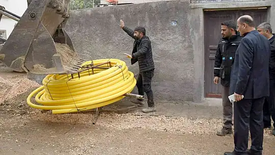 Araban'da doğalgaz alt yapı çalışmaları devam edecek