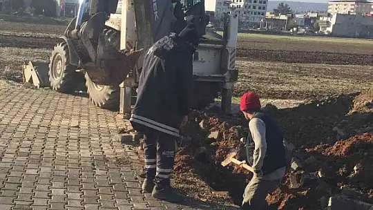 Araban'da doğalgaz sevinci