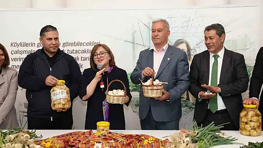 Araban Sarımsağı Gaziantep Büyükşehir'in girişimiyle AB coğrafi işaret tescilini aldı