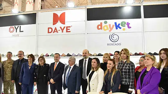 Ayakkabı ve Terlik sektörünün en önemli fuarlarından 35. GAFSHOES Fuarı törenle açıldı