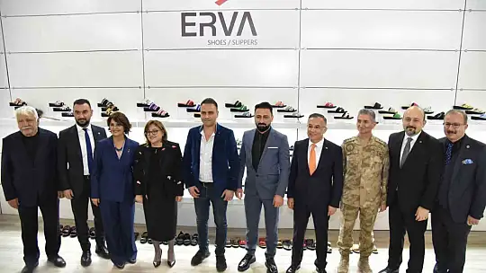 Ayakkabı ve Terlik sektörünün en önemli fuarlarından 35. GAFSHOES Fuarı törenle açıldı