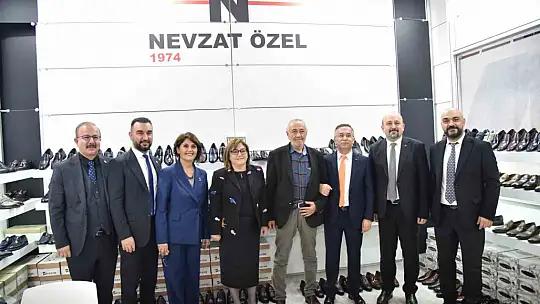 Ayakkabı ve Terlik sektörünün en önemli fuarlarından 35. GAFSHOES Fuarı törenle açıldı