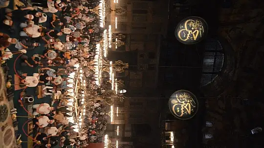 Ayasofya Camii'nde ilk sabah namazı kılındı
