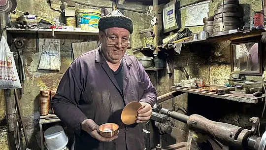 Babadan oğula kalaycılık mesleği