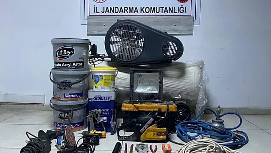 Bağ evi hırsızlarına jandarmadan operasyon