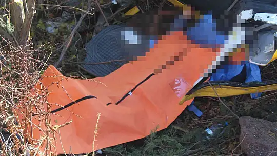 Bahçeye uçan taksinin şoförü hayatını kaybetti