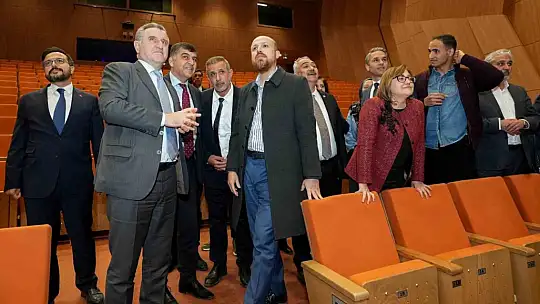 Bak ile Erdoğan, D.T. Şehitkamil Sahnesi ve AGRO Park'ı inceledi