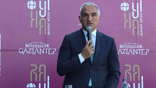 Bakan Ersoy, Gaziantep Rayiha Baharat Müzesi'nin açılışını yaptı