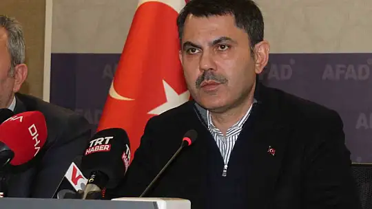 Bakan Kurum: 'Bu deprem nüfus itibarıyla 13,5 milyon vatandaşımızı etkiledi'