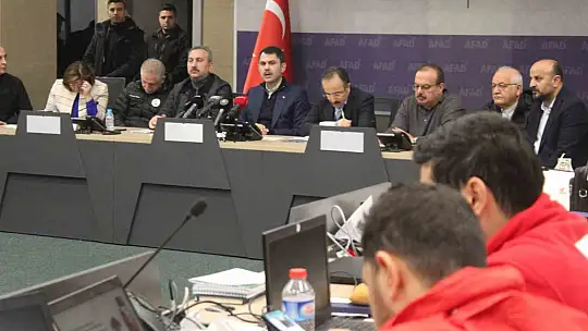 Bakan Kurum: 'Cumhuriyet tarihinin en büyük afet konut seferberliğini başlatmış olacağız'