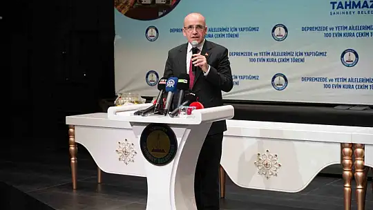 Bakan Şimşek: 'İnsana dokunan projeleri Ankara'dan desteklemeye devam edeceğiz'