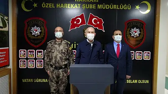 Bakan Soylu 'Çukurca'da 3 sivili katleden turuncu listedeki terörist öldürüldü'