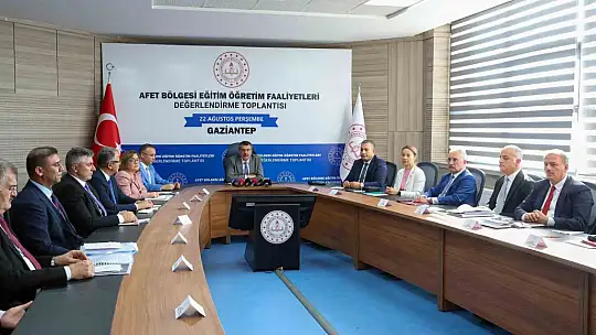 Bakan Tekin: 'Depremde yıkılan 9 bin 935 derslik yerine 19 bin 784 derslik yapmış olacağız'