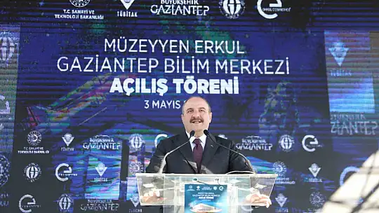 Bakan Varank, Güneydoğu'nun en büyük bilim merkezinin açılışını yaptı