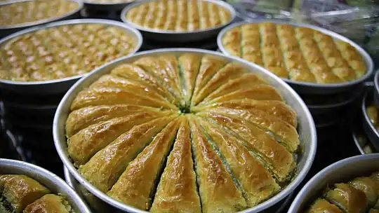 Baklavacıların bayram yoğunluğu başladı