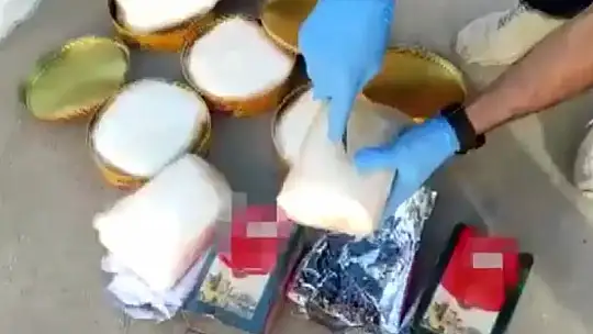 Bal paketlerine zulalanmış 5 kilo metamfetamin ele geçirildi