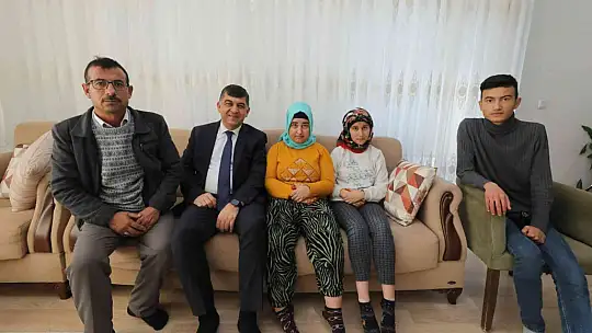 Başkan Fadıloğlu'ndan önce tekerlekli sandalye sonra da ziyaret sürprizi