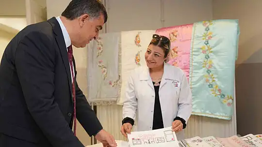 Başkan Fadıloğlu, üreten yetim anneleri ziyaret etti