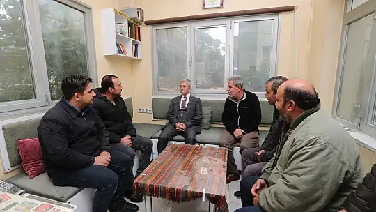 Başkan Tahmazoğlu taksici esnafı ile buluştu