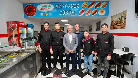 Başkan Tahmazoğlu vatandaşla iç içe