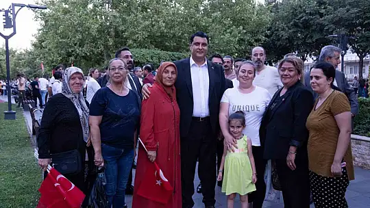 Başkan Yılmaz, 15 Temmuz programlarına katıldı