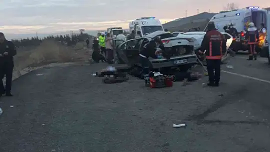 Başkent'te feci kaza: 6 ölü, 3 yaralı